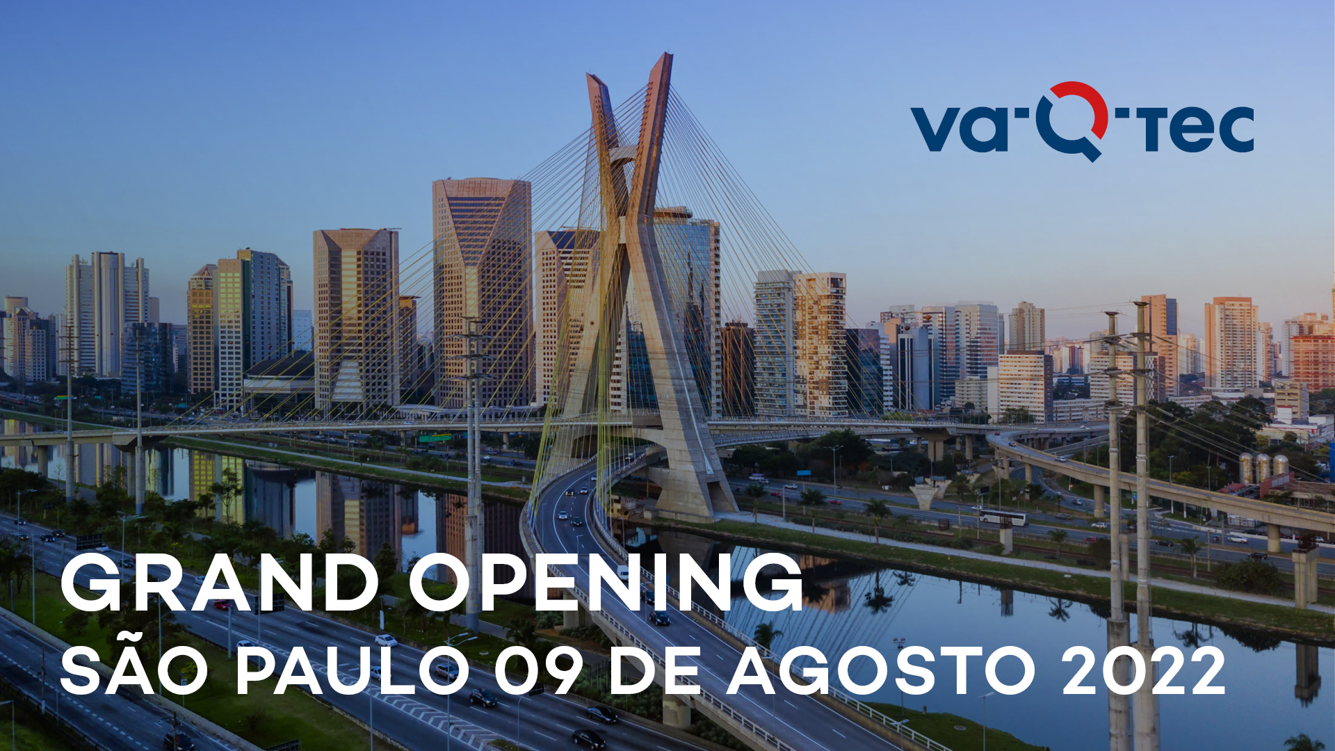 Grand Opening va-Q-tec do Brasil: Opening ceremony of the office and TempChain Service Center in São Paulo